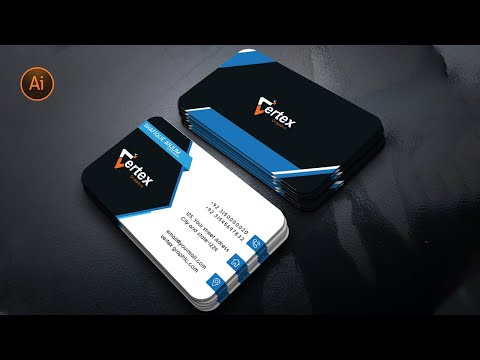 How to Design Business Card in Adobe Illustrator CC