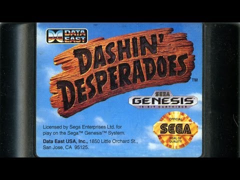 Dashin' Desperadoes Megadrive