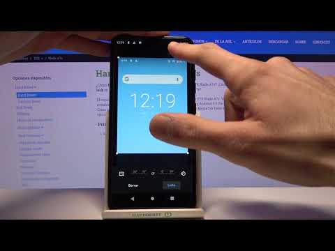How to take a screenshot on ZTE Blade A7s - take a screenshot, capture screen