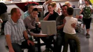 preview picture of video 'Bowlen USAG Schinnen met de PV Brandweer 2009'