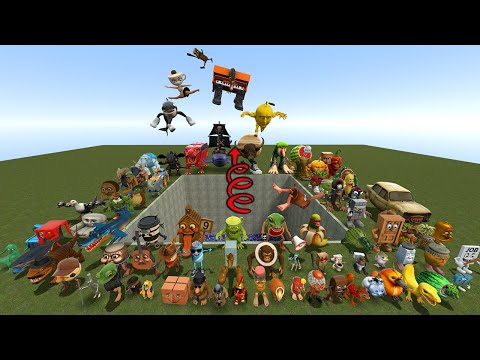 Spartan Kicking Brainrot in The Trampoline Pit | Garry's Mod