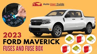 FORD Maverick Fuse Box diagram and location Guide (2020 - 2023) | Replacing Fuses