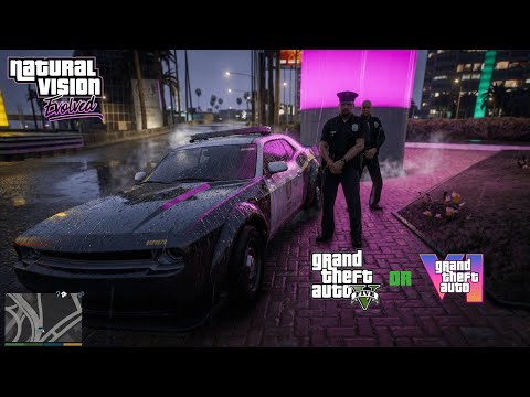 GTA V Remastered? New NaturalVision Evolved Update Showcase | Insane Realism | RTX 3060 Laptop