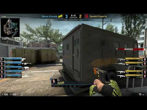 Boombl4 vs Gambit Esports - de_overpass - CT