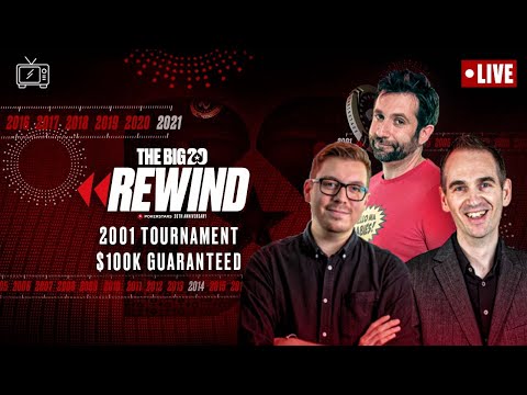 The Big 20 Rewind – Final Table 2001 tournament ♠️ Hosted by Hartigan, Stapes & Walsh! ♠️ PokerStars