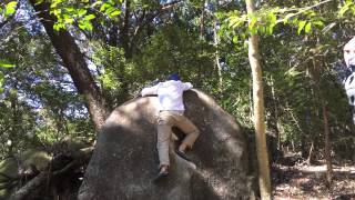 笠間ボルダー 陰陽石 2級