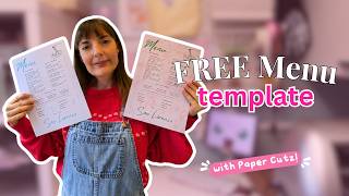 Free Canva Restaurant Menu Template | Epson ET-8550 Print Test (Paper Cutz)