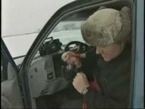 Tony Dean icefishes with the Perch Patrol in Late March