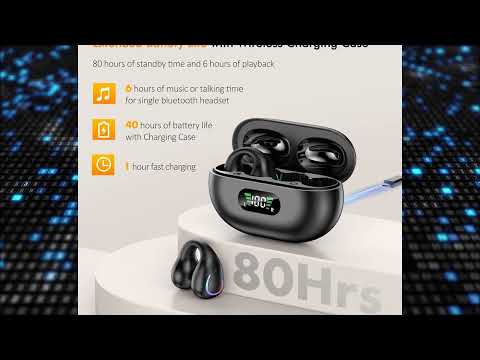 Wisezone Q71 | Review: Open Ear Clip Wireless Earbuds Bluetooth 5.3 | B0CQQF6QKZ