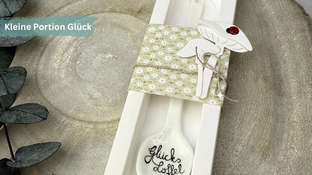 A little portion of happiness – a lucky spoon beautifully packaged