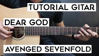 Download lagu (Tutorial Gitar) AVENGED SEVENFOLD - Dear God | Lengkap Dan Mudah mp3