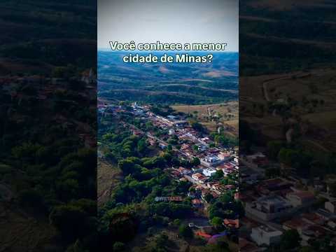 Você sabia que esta é a menor cidade de Minas Gerais? 😮💚