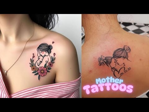 Mother and Daughter Tattoos Idea's | Beautiful Tattoos Idea's for Nature Love