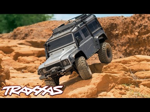 Traxxas TRX-4 Land Rover Defender RC Rock Crawler Electric Traxxas TRX-4 Land Rover Defender RC Rock Crawler Electric