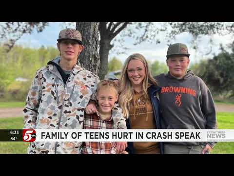 Family of 2 Minnesota teens injured in state trooper-involved crash speaks out