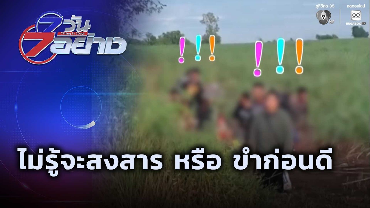 ไม่รู้จะสงสาร หรือ ขำก่อนดี | 7 วัน 7 อย่าง