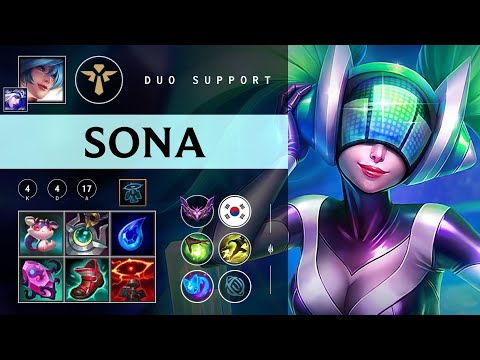 Sona Support vs Nautilus - KR Master Patch 26.01