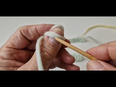 Berts hintere Naht wird mit Nadeln gebunden.