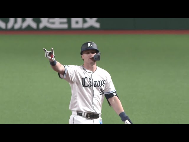 【1回裏】4番の一打!! ライオンズ・ネビン 三遊間を抜ける先制タイムリーヒット!! 2025年6月4日 埼玉西武ライオンズ 対 東京ヤクルトスワローズ