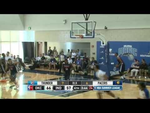 2013 NBA Summer League Oklahoma City Thunder VS Indiana Pacers