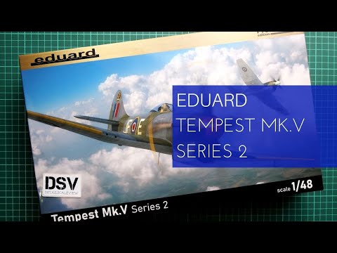 Eduard 1/48 Tempest Mk.V Series 2 Profipack (82122) New Packaging Review