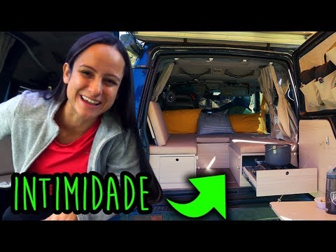 ROTINA DA NOITE MINI MOTOR HOME 4x4 X Primitive | João, Daia e Antônio