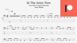 Joyce Manor - In The Army Now (bass tab)