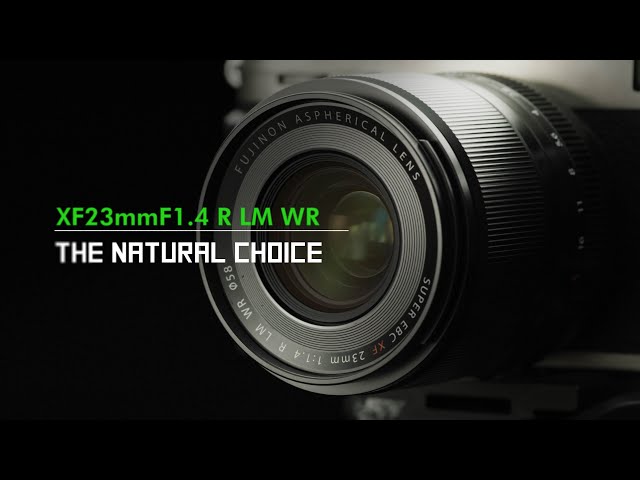 Vidéo FUJIFILM XF 23 mm f/1,4 R LM WR