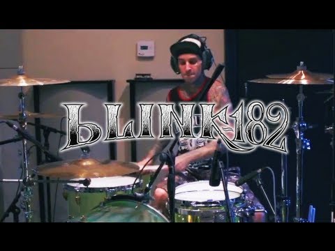 Travis Barker Recording Drums for Blink-182