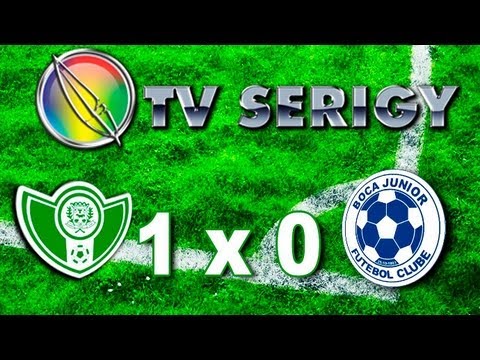 Lagarto 1 x 0 Boca Júnior  - 28/04/2013