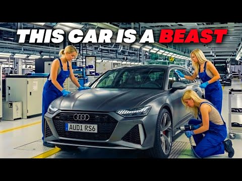 Inside the AUDI RS6 Factory: Building the World's Most Powerful Car - (Full Process)