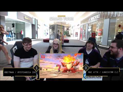 2GG GT Ohio - Mac Attk / LunickTMM (Red) VS 8BitMan / Mystearica (Blue) - SSBU - Grand Finals