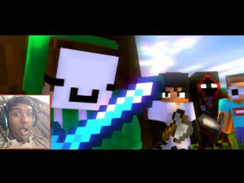 Dream Animation ♪ "Modded Griefers" - A Minecraft Animated Music Video Reaction Video
