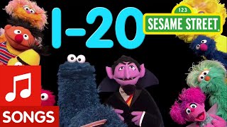 Sesame Street 1 20 Songs Number of the Day Compila