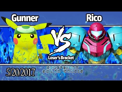 Gunner vs Rico - SSC6 - Super Smash Bros for Wii U
