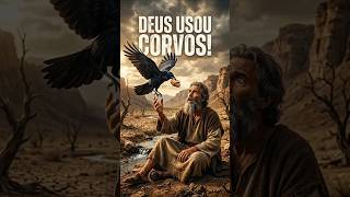 DEUS MANDOU CORVOS LEVAREM COMIDA PARA ELE!