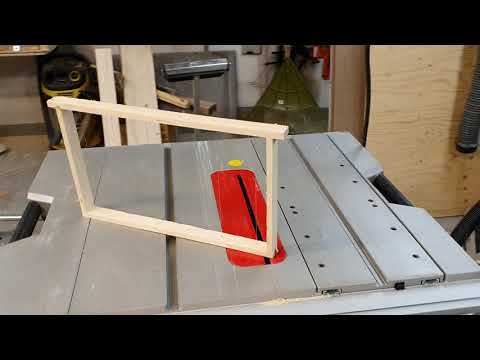 När jag började bygga ramar till biodling