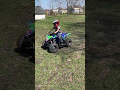 Yfz50 with big gun exhaust.
