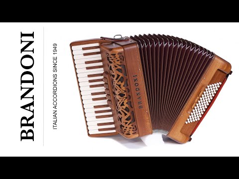 Brandoni Mod. 66 W LI Klangprobe Akkordeon/Accordion