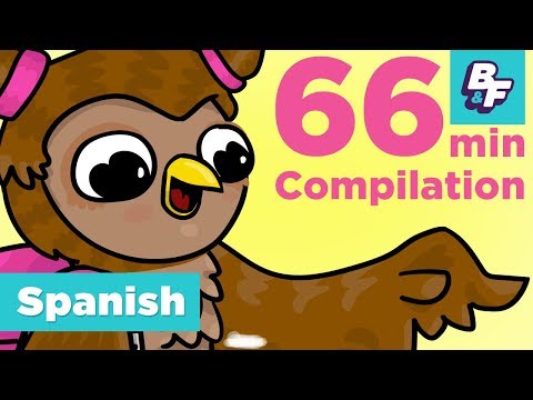 Learn Spanish beginner BASHO & FRIENDS compilation