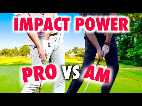 Pro vs Amateur: where do we lose power? (How to swing the golf club)