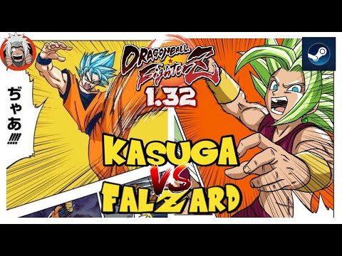 DBFZ Falzard vs Kasuga (TGohan, GokuSSB, GokuSSJ) Vs (Kefla, A21LC, A18)