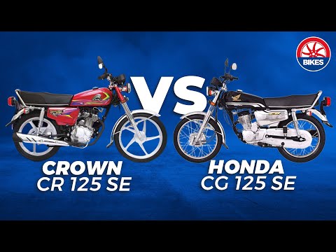 Crown 125 vs Honda 125 | PakWheels Bikes