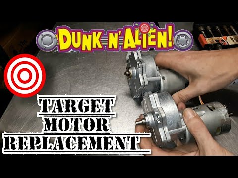 Dunk N Alien Arcade Repair: Replacing The Target Motor