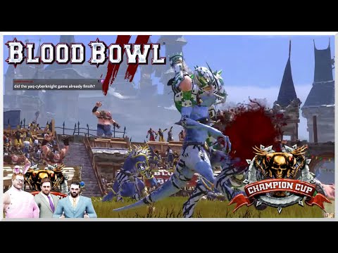 Blood Bowl 2 - CCL S38 Ro32 - SickAsEggs (Humans) vs. Chickenfish (Lizardmen)