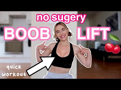 how to naturally LIFT & FIRM your BUST | No SURGERY Perky Breast Lift Workout