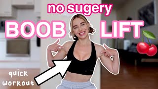 how to naturally LIFT & FIRM your BUST | No SURGERY Perky Breast Lift Workout