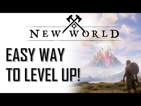 New World - How to QUICKLY Level UP! Be in the Right Zone!