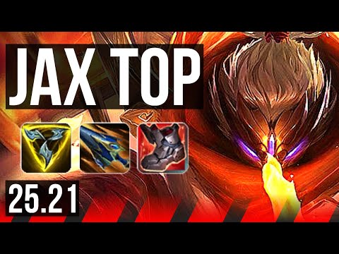 JAX vs AMBESSA (TOP) | 10/0/9, Legendary | KR Grandmaster | 25.21