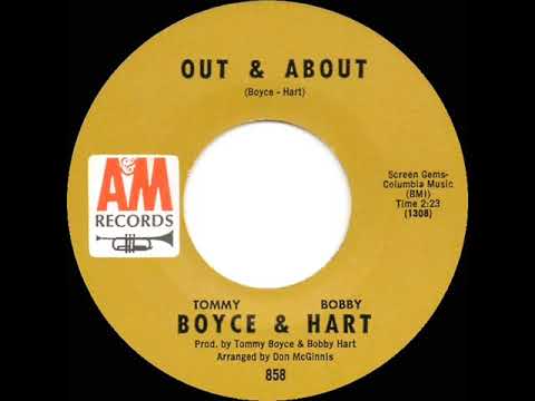 1967 HITS ARCHIVE: Out And About - Tommy Boyce & Bobby Hart (mono 45)